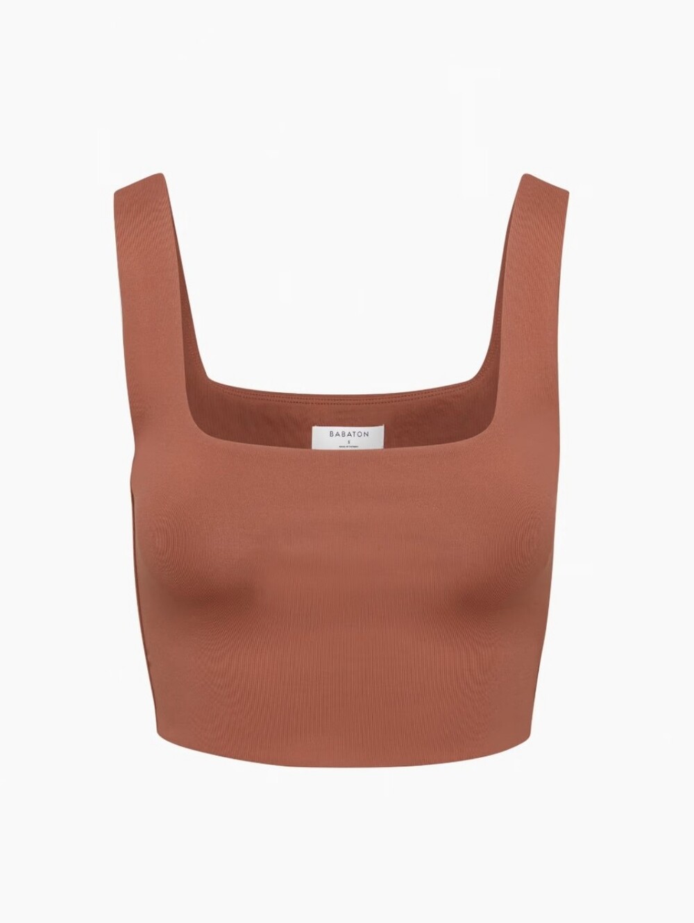 ARITZIA | Babaton Contour Squareneck Tank Top Brown Sz M